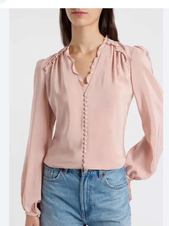 7 For All Mankind Tops - 7 for All mankind silk blend blouse